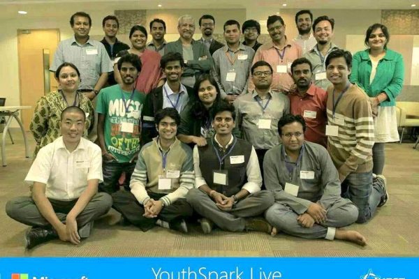 Gaurav Along with other finalists of Micosoft YouthSparks